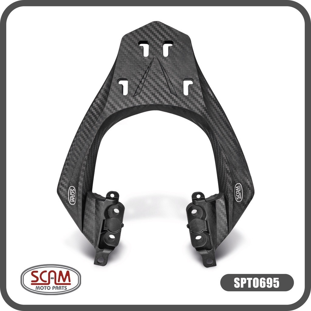 Suporte baú superior (FIBER FORCE) – FZ15 2023+ SPTO695