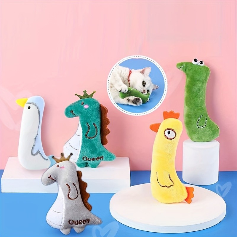 Brinquedo Interativo De Pelúcia 1 Peça , Design Animal De Estimação De Mastigar
