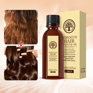 LAIKOU Marrocos Óleo De Argan Essência Capilar Reparação De Extremidades Divididas Tratamento Danificado Nutrir Cabelos Secos Suaves 17ml/30ml/40ml/60ml 1pc