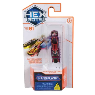 Brinquedo Sensorial Nano Flash Roxo e Laranja - Hexbots