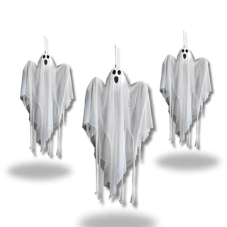 Fantasma dePendurar Decoração e Festa Halloween Noite das Bruxas Assustador e Horripilante