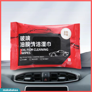 High-grade Cleaning Wipes 5 Pcs Car Glass Portable Windshield Cleaner for Automotive Home Windows Mirrors Multipurpose Oil Film