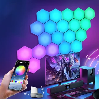 App e-sports atmosfera inteligente luz controle de voz indução controle remoto luz de fundo