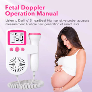 Monitor Cardíaco Para Bebês JSL-T501 – Doppler Fetal Doméstico Com Display de Gravidez e Detector Fetal - WL em Oferta na Shopee