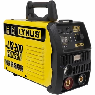 Máquina de Solda Inversora 200A Bivolt LIS 200 LYNUS em Oferta na Shopee