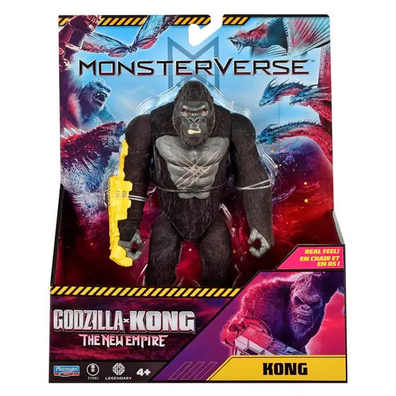 限定品 Kongming, Merchandise Set Godzilla x Kong, Boneco Kong com Luva 15cm - Novo Império | Shopee
