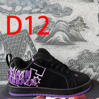 Novo estilo sapatos de skate de alto valor Plus Size sapatos nus DC outono inverno versão coreana na moda cem torres tên