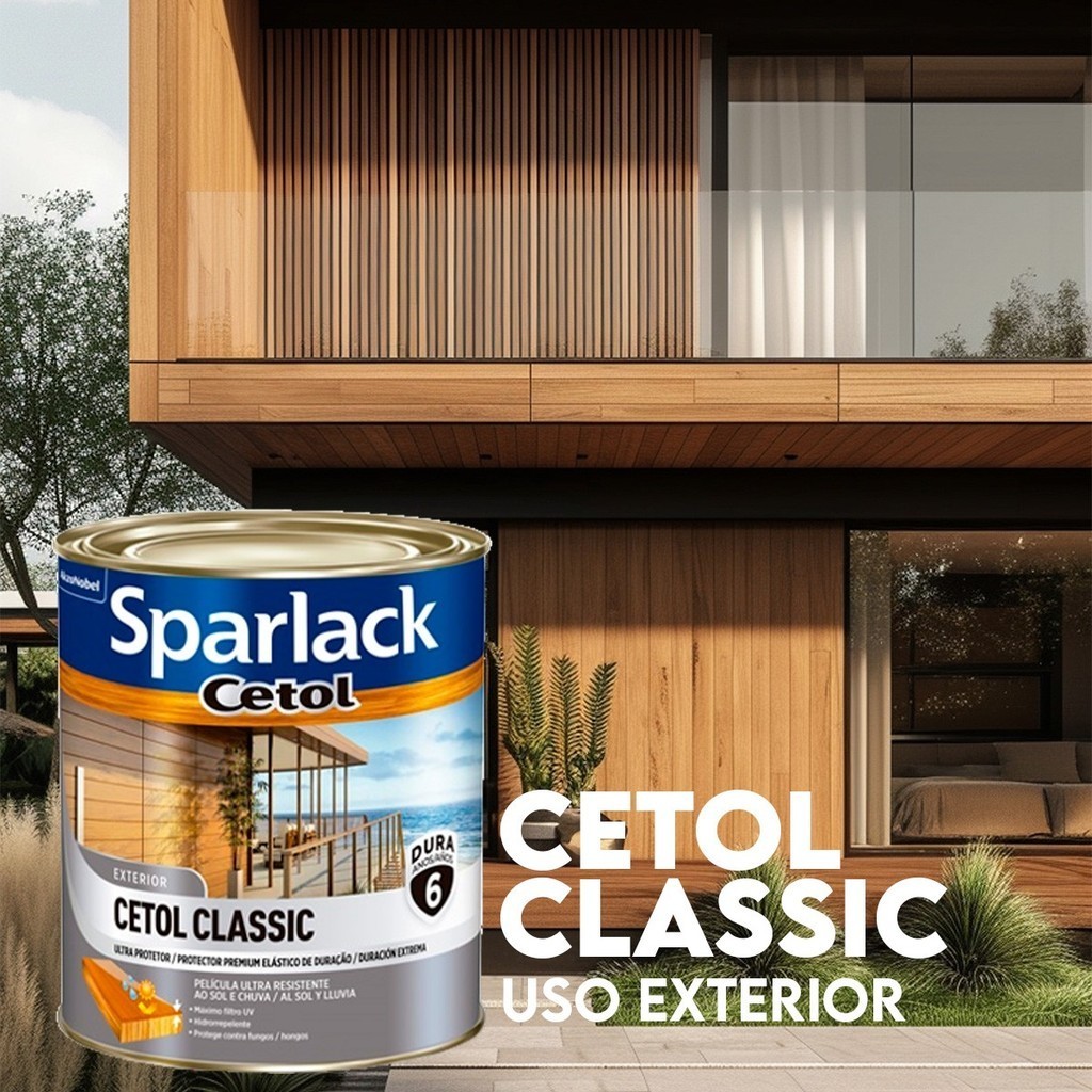 Cetol Classic Exterior Madeira Prote O Sol E Chuva Ml Acetinado