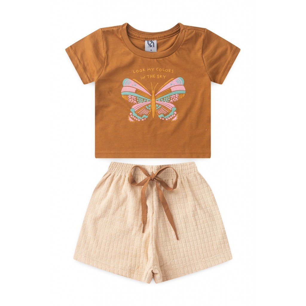 Conjunto Feminino Infantil Melissa Delicado