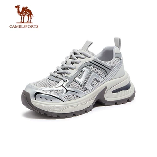 CAMEL SPORTS Thick-Soled Running Height-Aumentar Os Sapatos Populares Do Pai Casual Para Mulheres