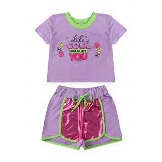 Conjunto Infantil Feminino A Vida É Boa