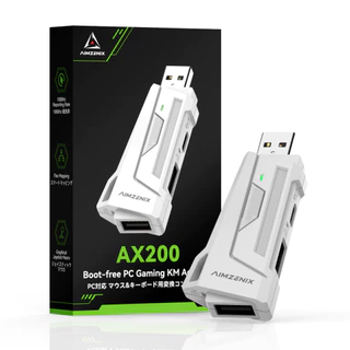 Aimzenixzenix AX200 PC Gaming K & M Converter/Adapter , Personalização Do Aplicativo , Taxa De Relatório De 1000Hz