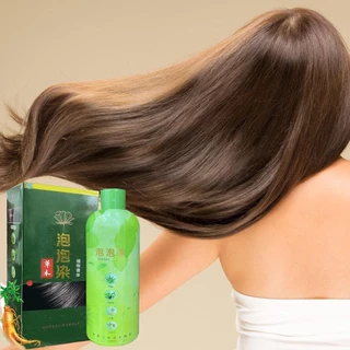 Shampoo Herb Hair Color 3 em 1 Tintura de Cabelo Longo Tintura de Cabelo Longo a Longo Prazo Homem Mulher keabr