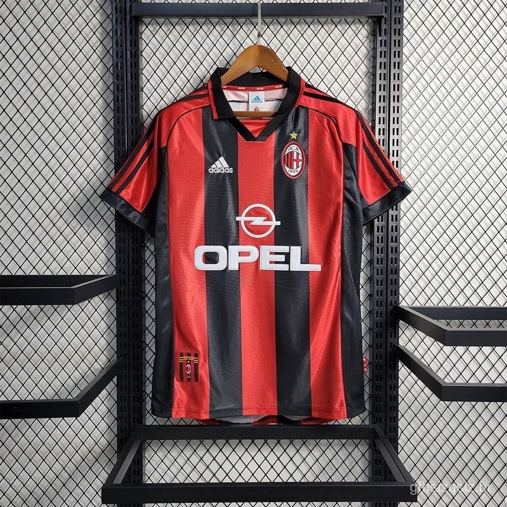 19998-1999 Nova Jersey AC Milan Personalizado De Futebol digital local retro . 4P4L I8QB