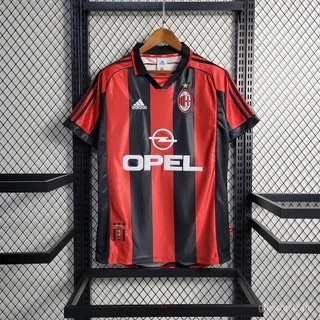 19998-1999 Nova Jersey AC Milan Personalizado De Futebol digital local retro . 4P4L I8QB