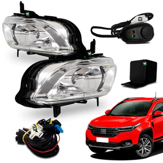 Kit Farol Auxiliar Milha Nova Strada 2020 2021 2022 2023 2024 2025 Bt Colante