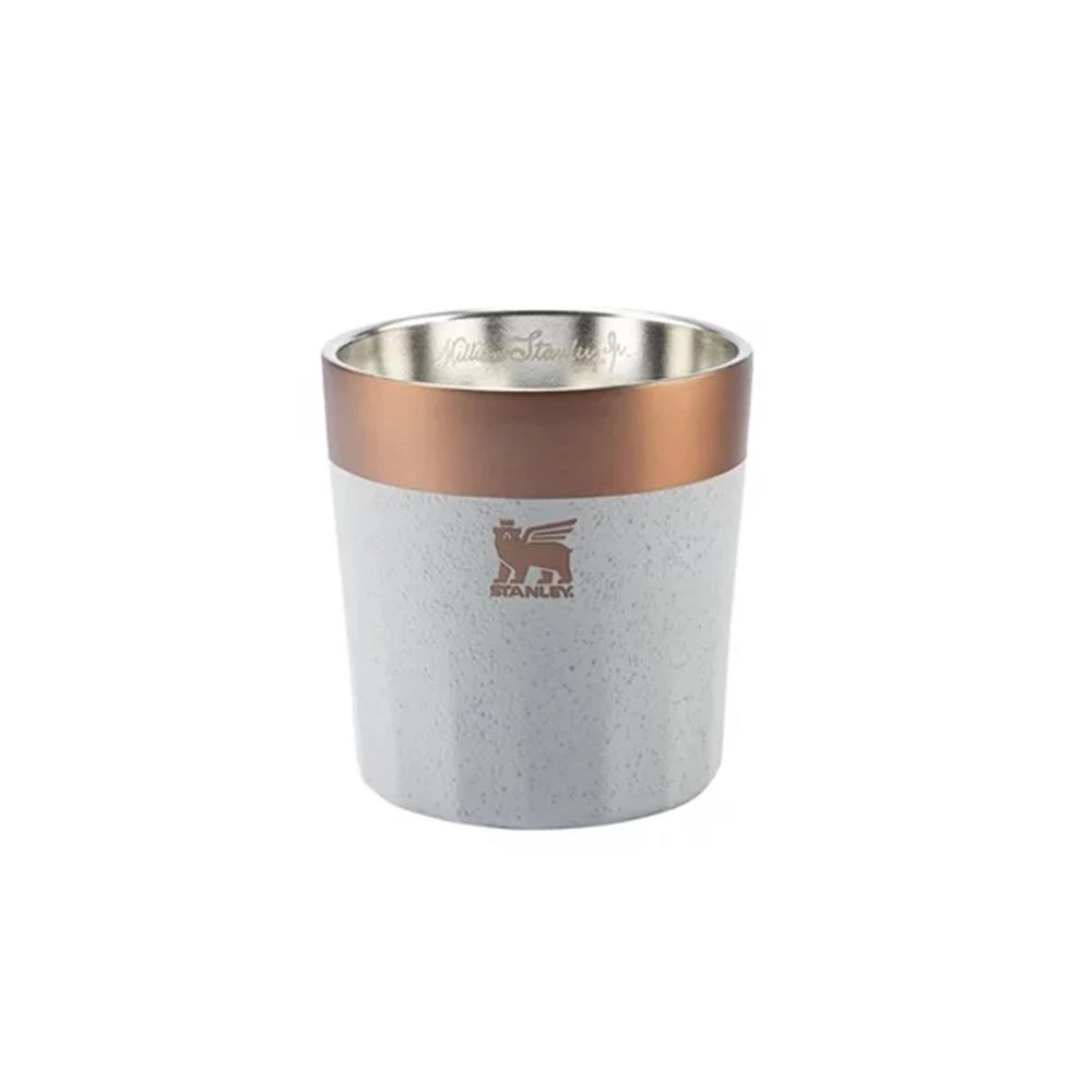 Copo Stanley Prismático Baixo Ash Bronze 201ML - Original com Garantia Vitalícia