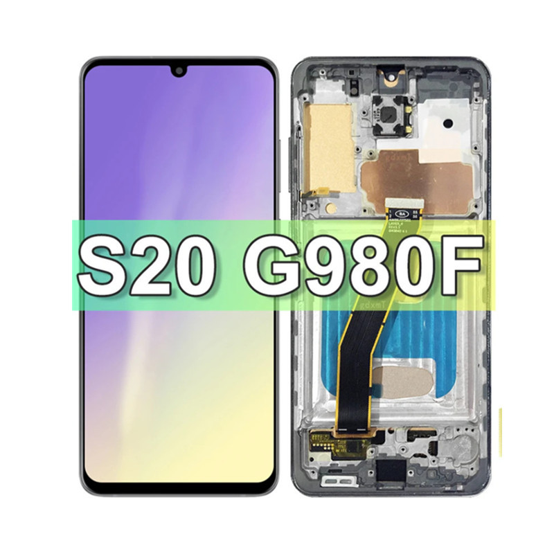TFT Para Samsung S20 G980F SM-G980B/DS G980F Display LCD Tela De Toque ...
