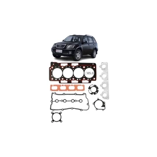 Jogo Junta Motor Chery Tiggo 2.0 16v 2009 Até 2013 Gasolina