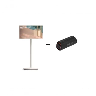 Combo LG StanbyME + Caixa de Som Portátil LG XBOOM Go XG5S