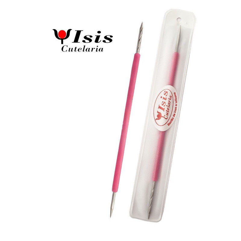 Isis Cutelaria Palito Bastão de Inox Limpar Excesso de Esmalte ...