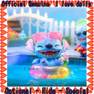 Hot Toys Stitch Holiday Series [Genuíno] Bonecas Figuras Fofas