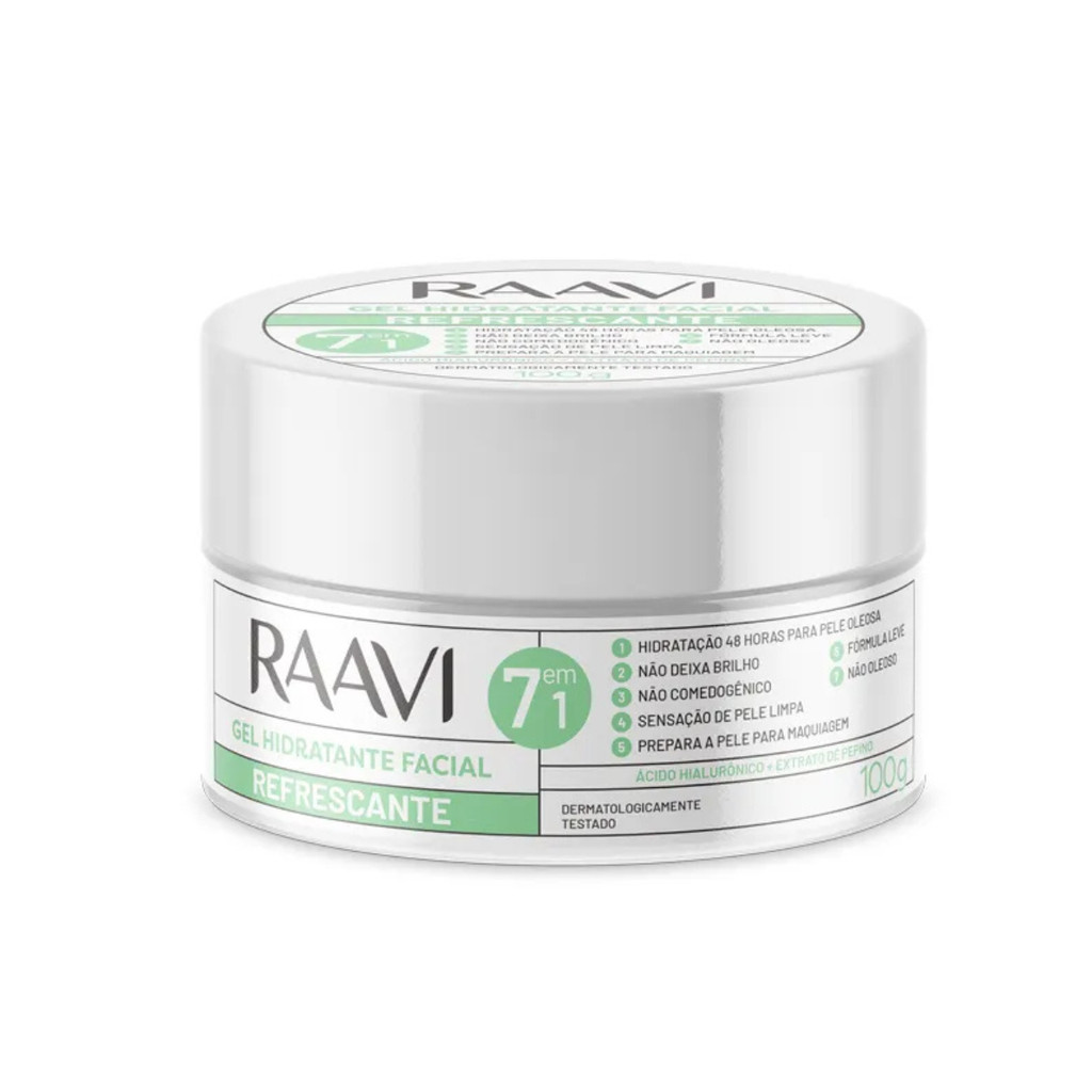 Imagem do produto Gel refrescante Raavi 100g