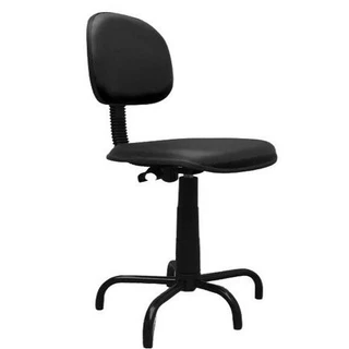 Cadeira Costureira Universal Nr17 - TECIDO PRETO em Oferta na Shopee