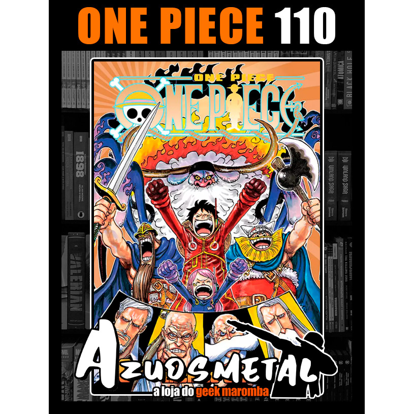 One Piece - Vol. 110 [Mangá: Panini] | Shopee Brasil