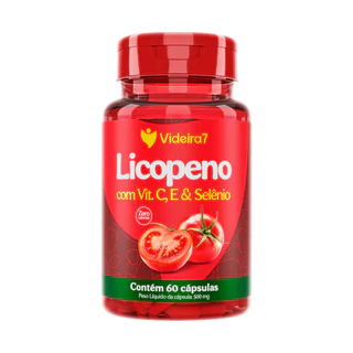 Licopeno 8mg + Vitaminas E, C e Selênio – 60 Cápsulas | Videira7 em Oferta na Shopee