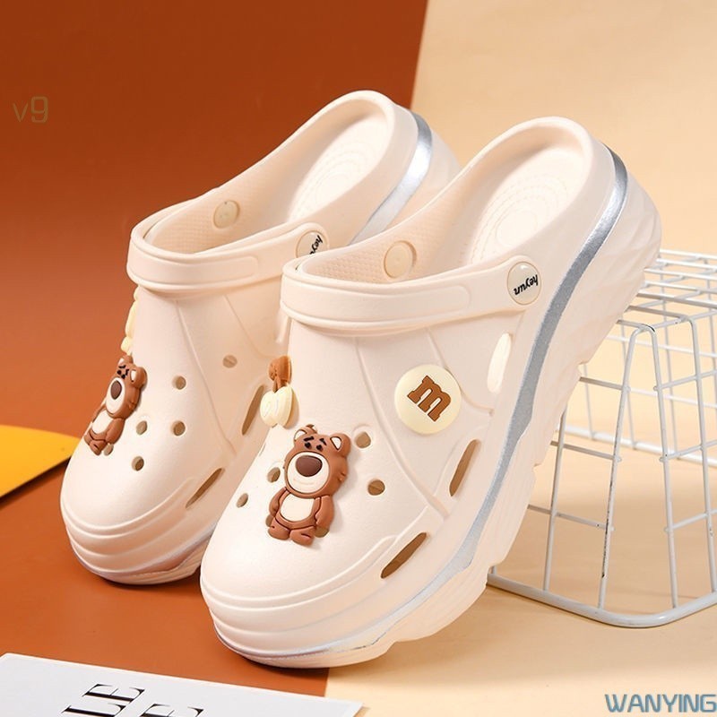Sandálias das mulheres Sandálias das mulheres Heel/Slipper Crocs- H94Q