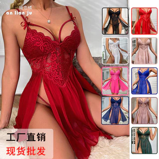 Lingerie Sexy Gaze Sexy Gaze See-Through Pijamas Vestido de noite de Lingerie Sexy Vestido de noite de Lingerie Sexy 311