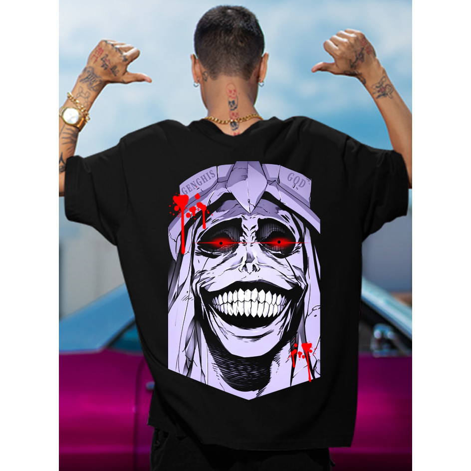 Camiseta Estatua de Deus Kandiaru Solo Leveling Statue of God