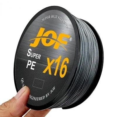 JOF X16 Linha De Pesca Trançada Arame De Carpa 16 Cordões PE 25