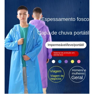 Poncho Descartável Descartável Adulto Conjunto