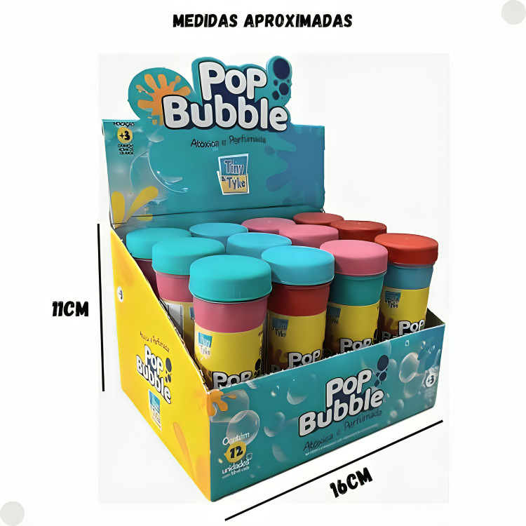 Kit Pop Bubble X Refil 1 Litro DBL-715 - Tiny & Tyke | Shopee Brasil