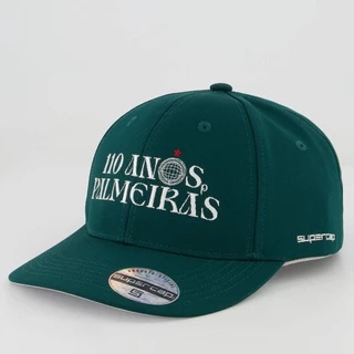 Boné Palmeiras Edição Limitada 110 Anos Bordado Verde