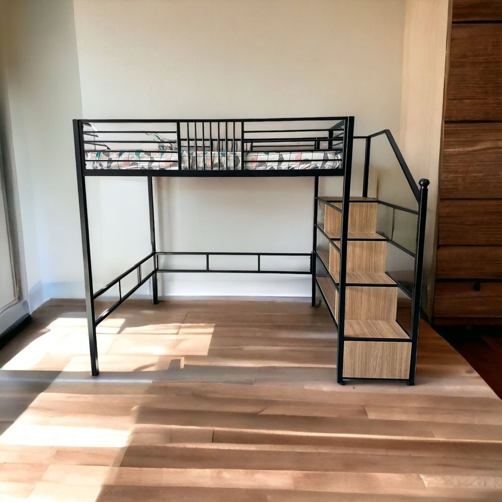 Beliche Suspenso com Escada em Ferro Morgan