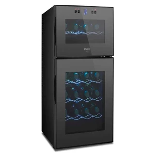 Adega De Vinhos Philco Ph24 Dz 24 Garrafas 2 Portas