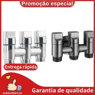 Válvula Angular De 3 Vias Melhora A Funcionalidade Da Sua Casa Ou Espaços Comerciais Com Desviadora De Três . mdnkr458r5br