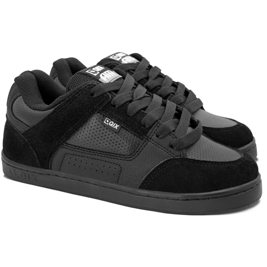 Tênis Qix Skate Retrô AM Preto Preto