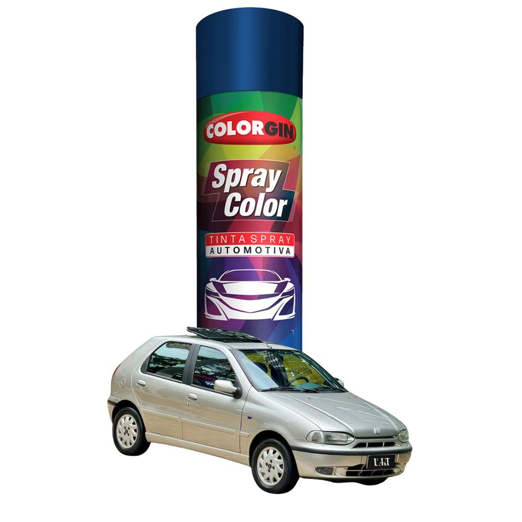 Vernice Spray Per Ritocco Auto Fiat 647 Grigio Steel - 200 Ml, Facile Da Usare - Foto 10