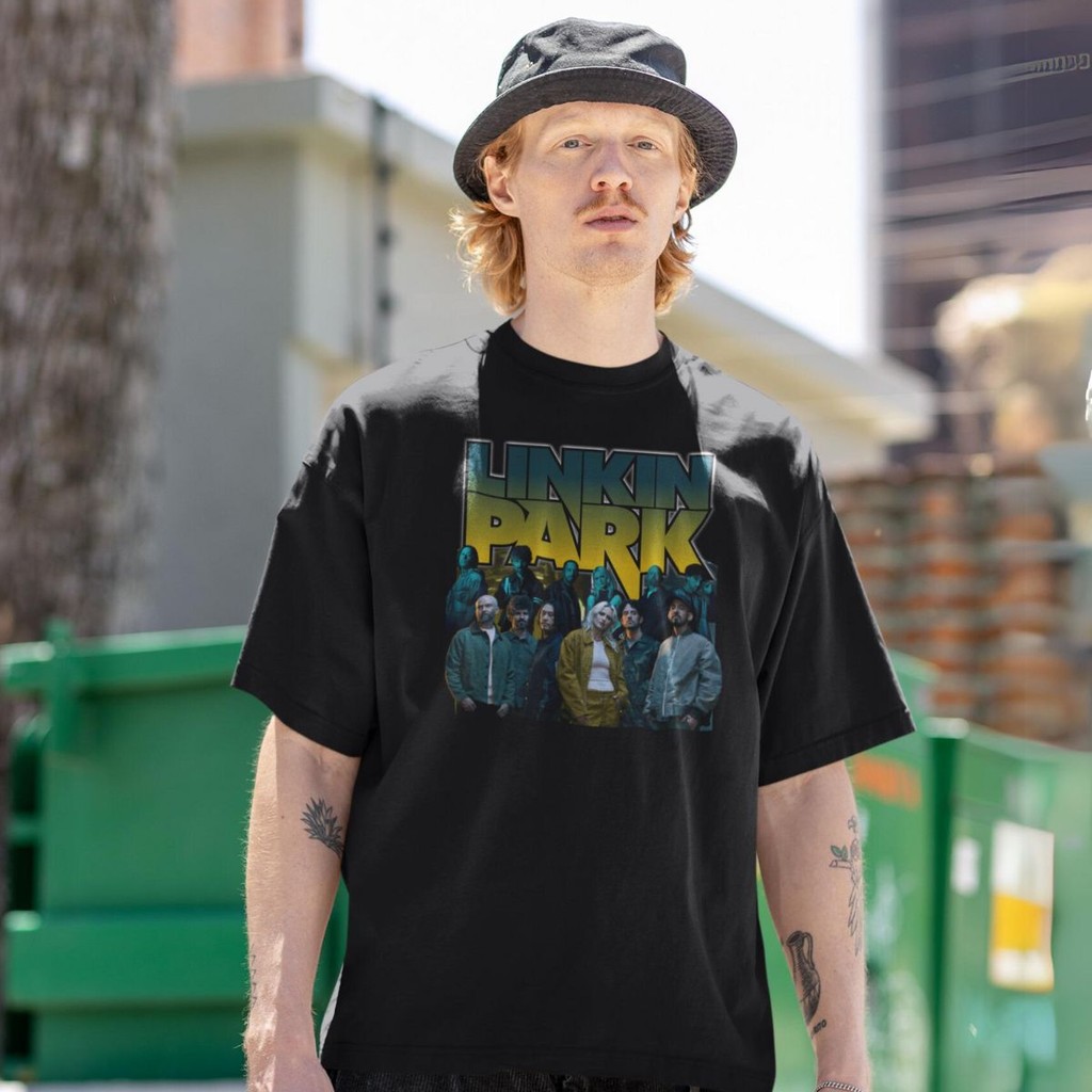 Camiseta Linkin Park From Zero World Tour Brasil Integrantes