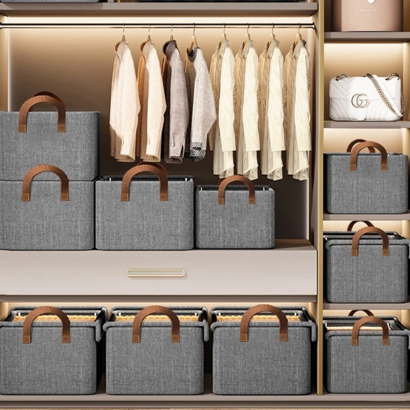 Organizador De Guarda-Roupa Dobrável Para Roupas E Calças Grande Dura Alto Qualidade