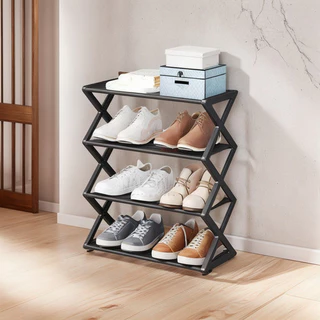 Sapateira Organizadora Sapatos Livros Rack 4 Andares