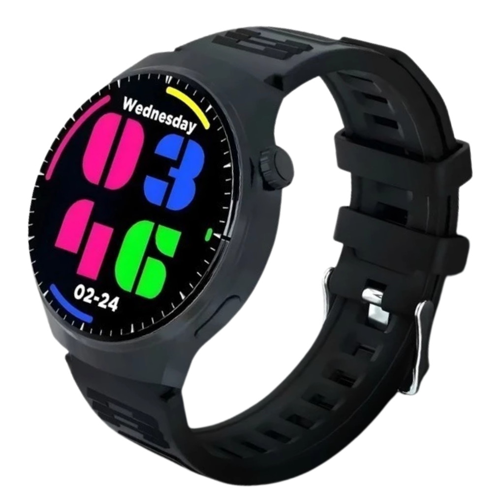Smartwatch Relógio Digital GT12 Masculino Feminino Inteligente Caminhada Premium Mede Pressão