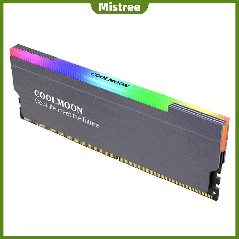COOLMOON CR-D134S RAM Espalhador De Calor Endereçável RGB Refrigerador ...