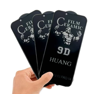 Kit 3 Películas Film Cerâmica Privacidade iPhone Huang Premium