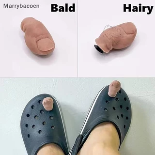 [MAR] 1 Unidade Engraçada Big Toe Croc Charme Decorações De Sapatos Com Buracos Engraçados Encantos Decorativos Presente