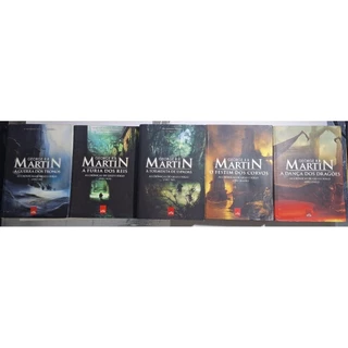 Coleção A Guerra Dos Tronos: As Cronicas De Gelo E Fogo 5 livros - 1ª Ed. de George R. R. Martin